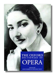 Oxford Dictionary of Opera