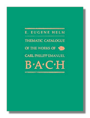 Thematic Catalogue of the Works of Carl Philipp Emanuel Bach