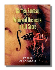 Sarasate Carmen Fantasy for Violin and Orchestra