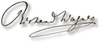 Wagner's signature