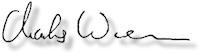 Charles Wuorinen's signature