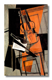 The Violin by Juan Gris